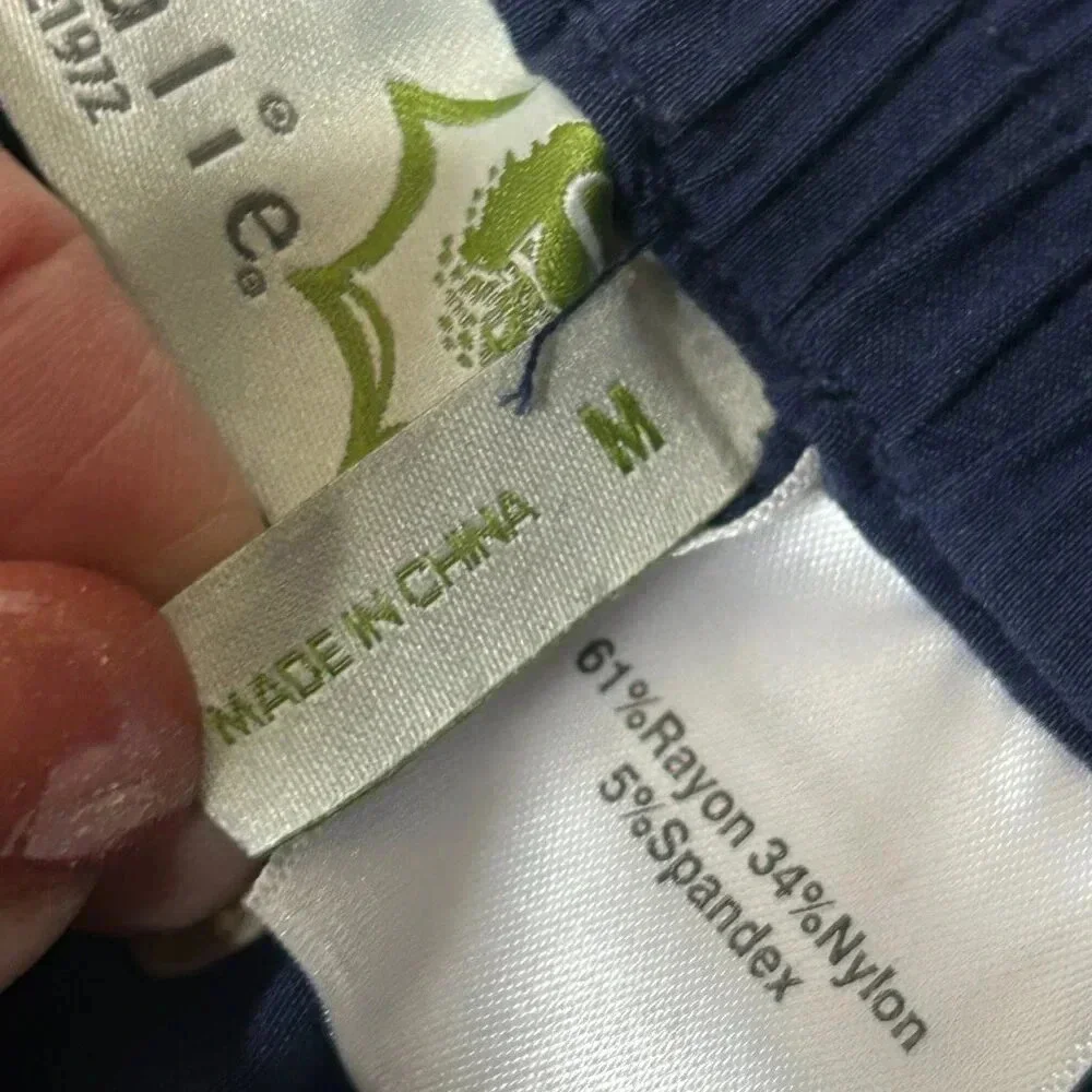 Sahalie Women's Navy Blue Athleisure Casual Joggers Pants Size Small - Picture 2 of 9